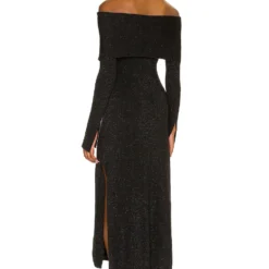 ROBE LILLIA Gunmetal -Ravis Mode Soldes Boutique LCDE WD561 V4