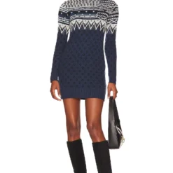 ROBE ADKINS Navy Multi