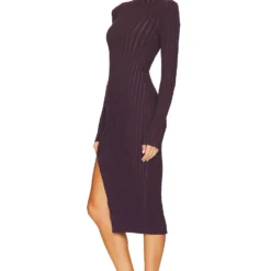 ROBE MARINEL Dark Purple -Ravis Mode Soldes Boutique LCDE WD716 V3