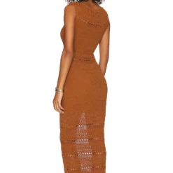 ROBE YELINA Rust -Ravis Mode Soldes Boutique LCDE WD771 V3