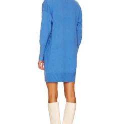 ROBE MIMI Azure Blue 5 ROBE MIMI Azure Blue -Ravis Mode Soldes Boutique LEAX WD351 V3