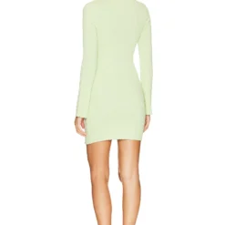 ROBE LANA Lime 5 ROBE LANA Lime -Ravis Mode Soldes Boutique LEAX WD392 V3