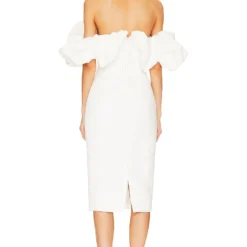 ROBE SAMARA Off White 5 ROBE SAMARA Off White -Ravis Mode Soldes Boutique LEAX WD396 V3