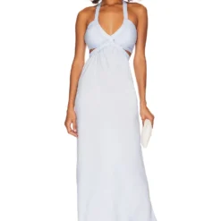 ROBE MI-LONGUE KARA Light Blue