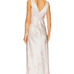 LoveShackFancy ROBE KYAN Angelic Pink -Ravis Mode Soldes Boutique LESH WD734 V3