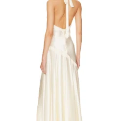 LoveShackFancy ROBE DE SOIRÉE BRAYLON Ivory 5 LoveShackFancy ROBE DE SOIRÉE BRAYLON Ivory -Ravis Mode Soldes Boutique LESH WD738 V3