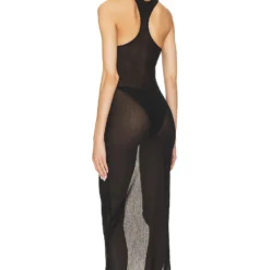 ROBE ONI Black 5 ROBE ONI Black -Ravis Mode Soldes Boutique LEWA WD39 V3