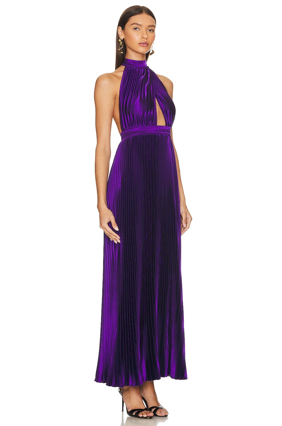 ROBE DE SOIRÉE RENAISSANCE Deep Purple 2 ROBE DE SOIRÉE RENAISSANCE Deep Purple – Image 2