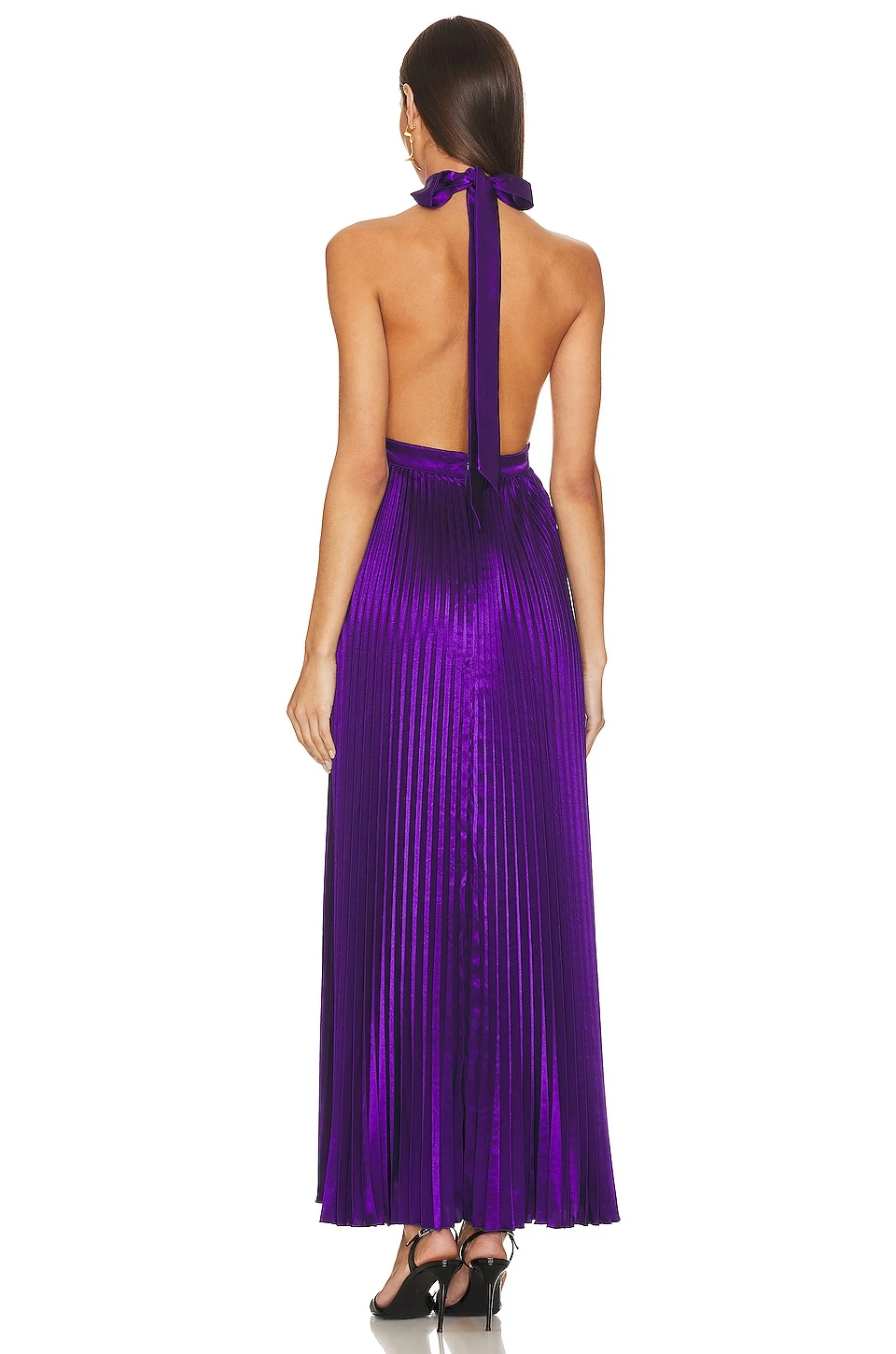 ROBE DE SOIRÉE RENAISSANCE Deep Purple 3 ROBE DE SOIRÉE RENAISSANCE Deep Purple – Image 3