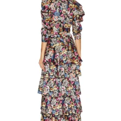 LIKELY ROBE DANNIA Black Multi 5 LIKELY ROBE DANNIA Black Multi -Ravis Mode Soldes Boutique LIKR WD653 V3