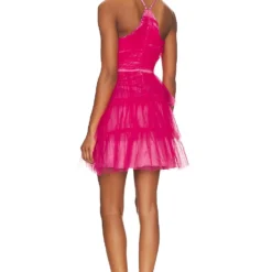 LIKELY ROBE MINI SHAN Fuschia 6 LIKELY ROBE MINI SHAN Fuschia -Ravis Mode Soldes Boutique LIKR WD674 V3