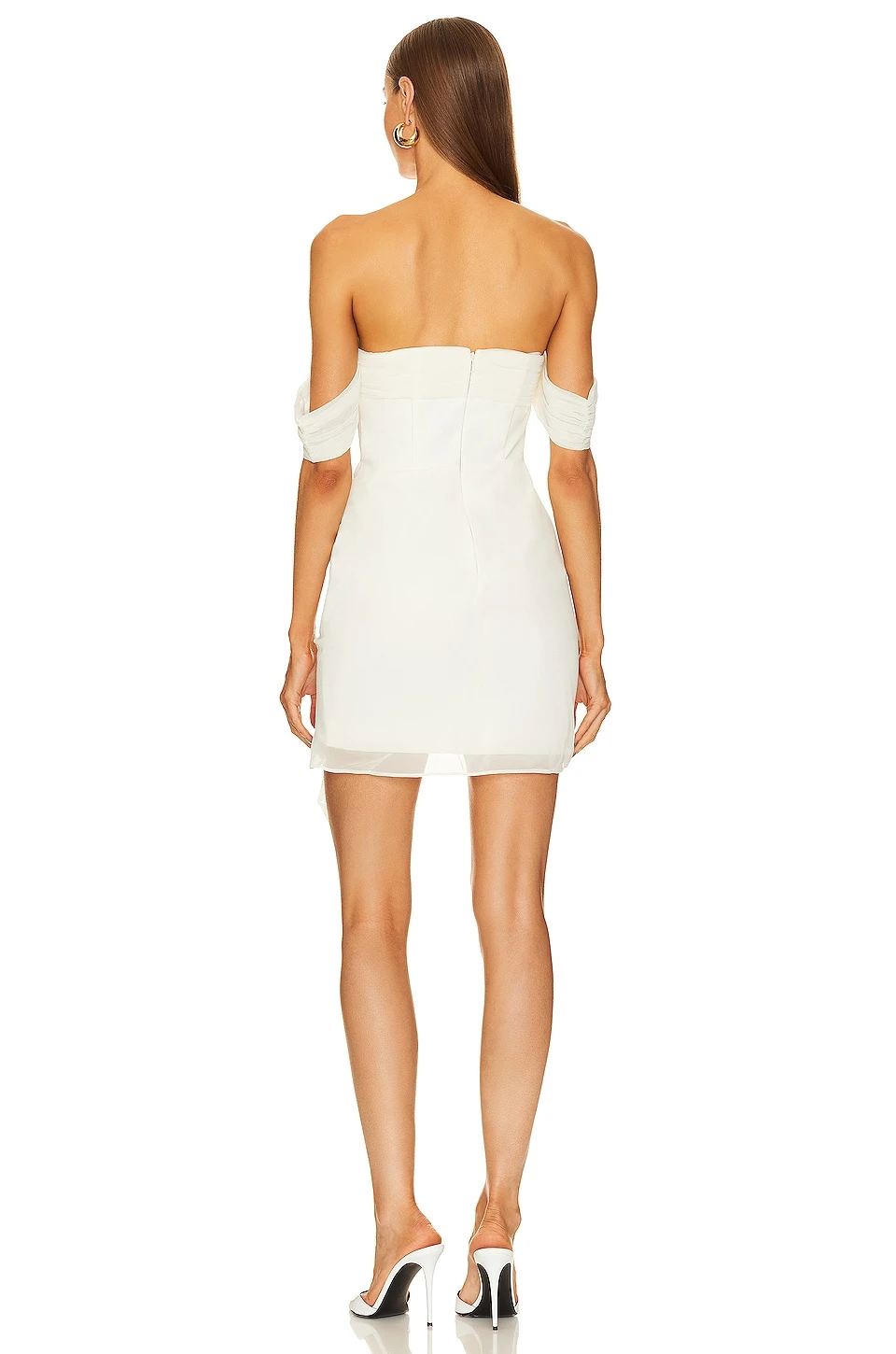 LIKELY ROBE MARELY White 3 LIKELY ROBE MARELY White – Image 3