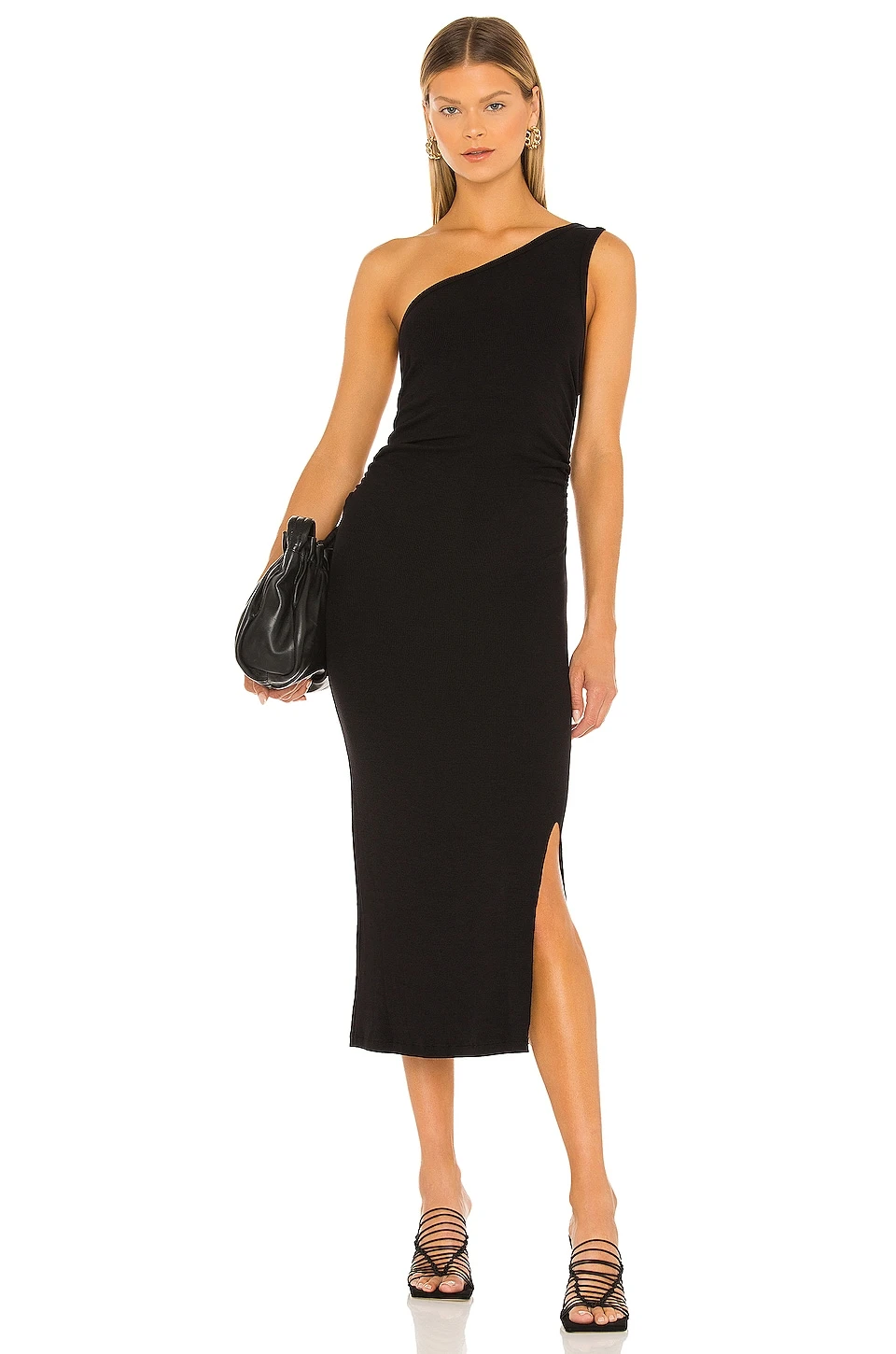 ROBE SANS MANCHES ARIEL Black 4 ROBE SANS MANCHES ARIEL Black – Image 4