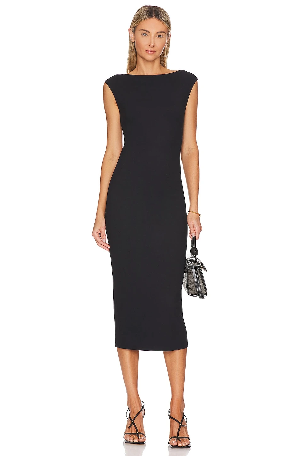 ROBE ELOERA BRUSHED Black 2 ROBE ELOERA BRUSHED Black – Image 2