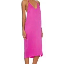 ROBE SLIP Caffeinated Pink -Ravis Mode Soldes Boutique LNYA WI47 V3