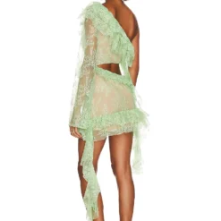 ROBE RAMONA Pale Green -Ravis Mode Soldes Boutique LOBR WD3 V3