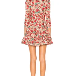 ROBE COURTE VIRA Dark Nude 6 ROBE COURTE VIRA Dark Nude -Ravis Mode Soldes Boutique LOVF WD1098 V3