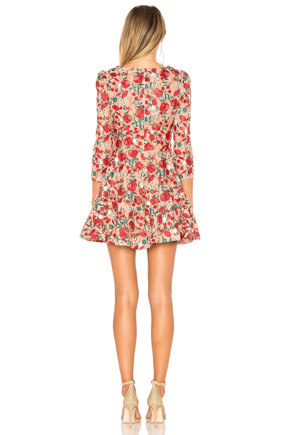 ROBE COURTE VIRA Dark Nude 3 ROBE COURTE VIRA Dark Nude – Image 3