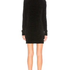 ROBE PULL COLBY Black -Ravis Mode Soldes Boutique LOVF WD1447 V3