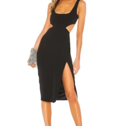 ROBE TITUS Black -Ravis Mode Soldes Boutique LOVF WD2080 V1 1