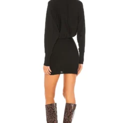 ROBE KIANA Black -Ravis Mode Soldes Boutique LOVF WD2415 V3