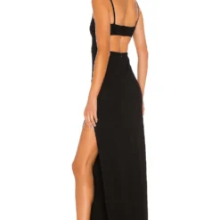 ROBE KARMA Black 7 ROBE KARMA Black -Ravis Mode Soldes Boutique LOVF WD2570 V3