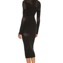 ROBE PULL TIANNA Black 5 ROBE PULL TIANNA Black -Ravis Mode Soldes Boutique LOVF WD2792 V3