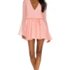 ROBE LILA Peach Pink