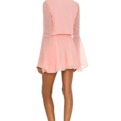 ROBE LILA Peach Pink -Ravis Mode Soldes Boutique LOVF WD2971 V3