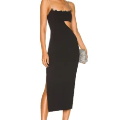 ROBE CHARLOTTE Black