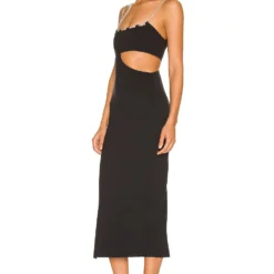 ROBE CHARLOTTE Black -Ravis Mode Soldes Boutique LOVF WD3229 V3