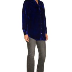 ROBE MALORI Navy Blue 7 ROBE MALORI Navy Blue -Ravis Mode Soldes Boutique LOVF WD3230 V3