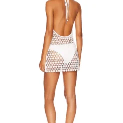 ROBE COURTE GENESIS White 5 ROBE COURTE GENESIS White -Ravis Mode Soldes Boutique LOVF WD3458 V3