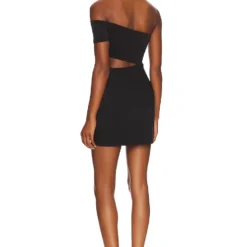 ROBE COURTE ROWAN Black -Ravis Mode Soldes Boutique LOVF WD3468 V3