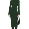 ROBE CORALIE Dark Green