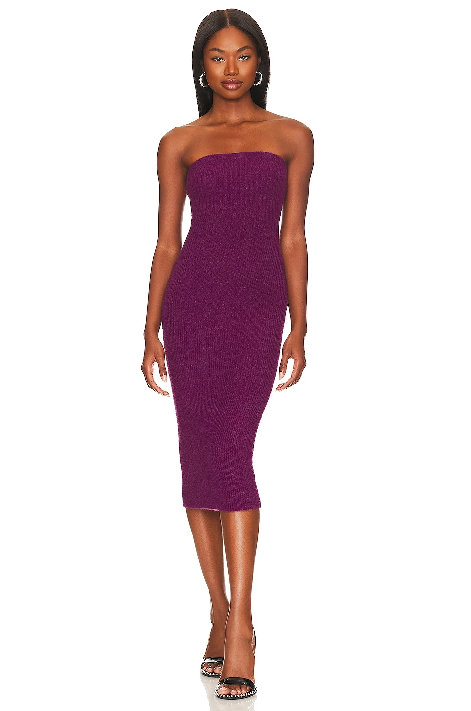 ROBE ELIANA Plum 1 ROBE ELIANA Plum