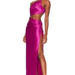 ROBE MAXI CHAPMAN Magenta Pink -Ravis Mode Soldes Boutique LOVF WD3525 V3