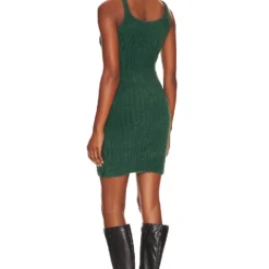 ROBE LAINA Dark Green -Ravis Mode Soldes Boutique LOVF WD3528 V3