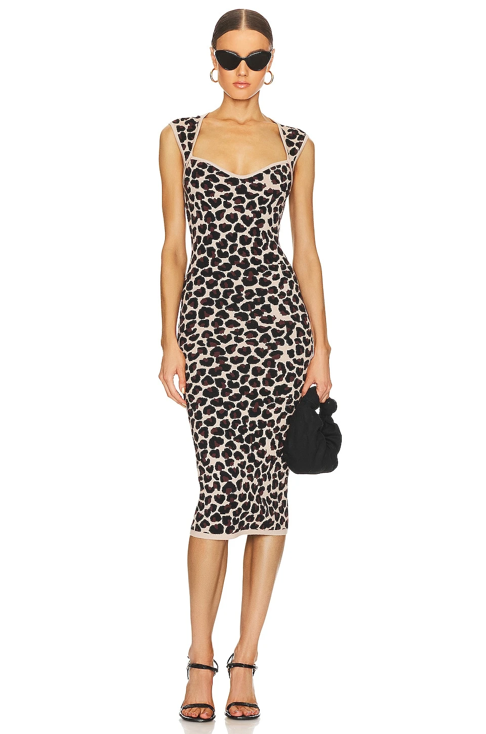 ROBE SEANNA Brown Multi 1 ROBE SEANNA Brown Multi