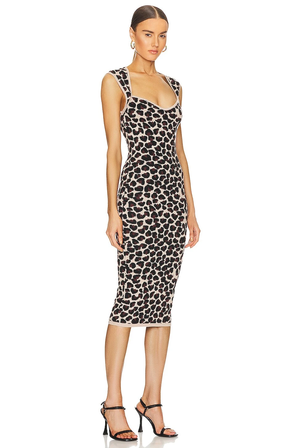 ROBE SEANNA Brown Multi 2 ROBE SEANNA Brown Multi – Image 2