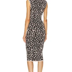 ROBE SEANNA Brown Multi 5 ROBE SEANNA Brown Multi -Ravis Mode Soldes Boutique LOVF WD3589 V3