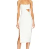 ROBE MI-LONGUE CHARLOTTE White