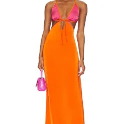 ROBE SORBET Orange & Pink