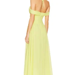 ROBE DE SOIRÉE RORY Yellow -Ravis Mode Soldes Boutique LOVF WD3688 V3