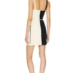 ROBE RAIMI Black & White 5 ROBE RAIMI Black & White -Ravis Mode Soldes Boutique LOVF WD3728 V3