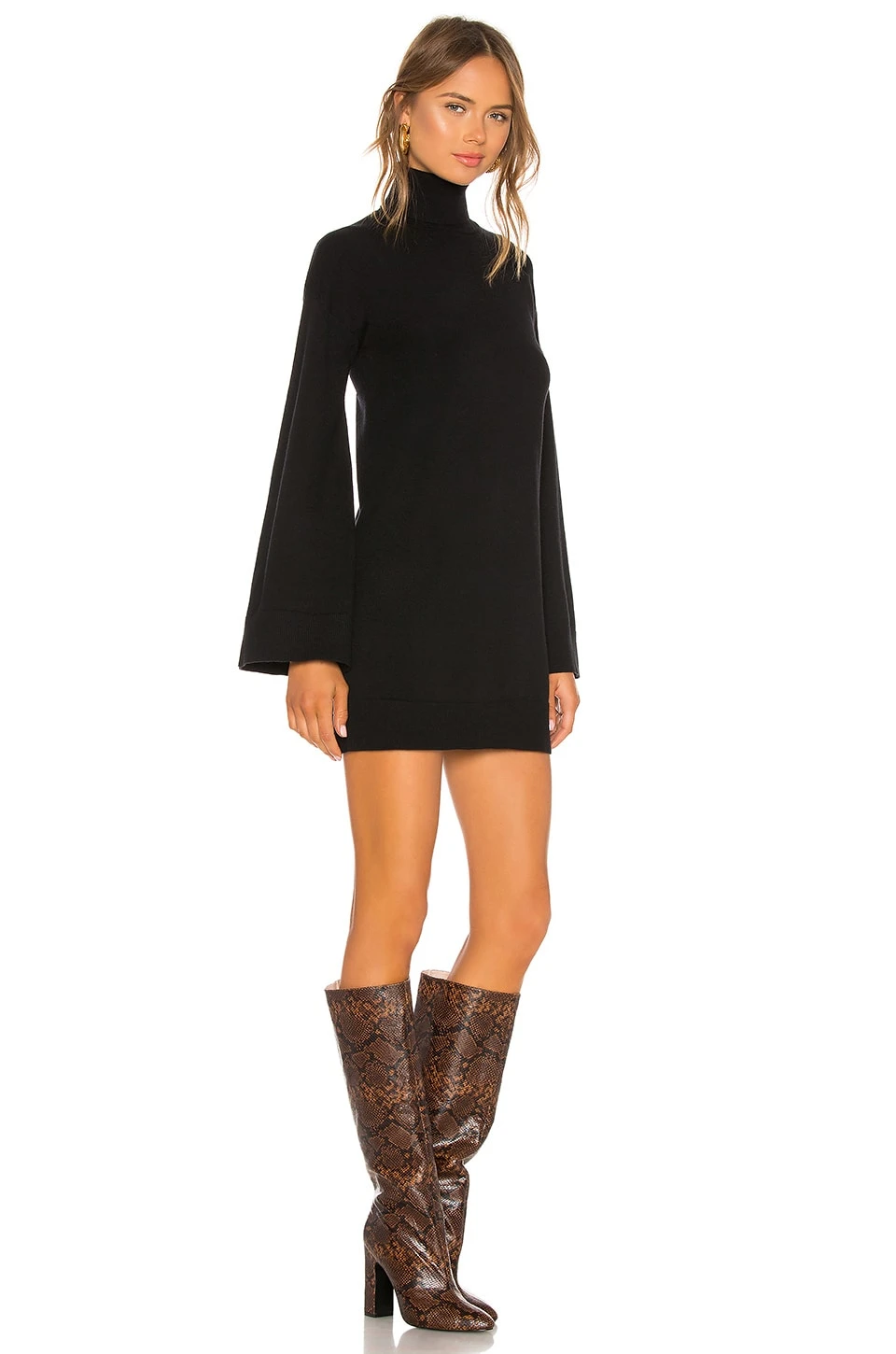 ROBE PULL FALLON Black 2 ROBE PULL FALLON Black – Image 2