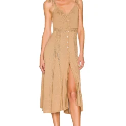 ROBE ANNALISE Camel