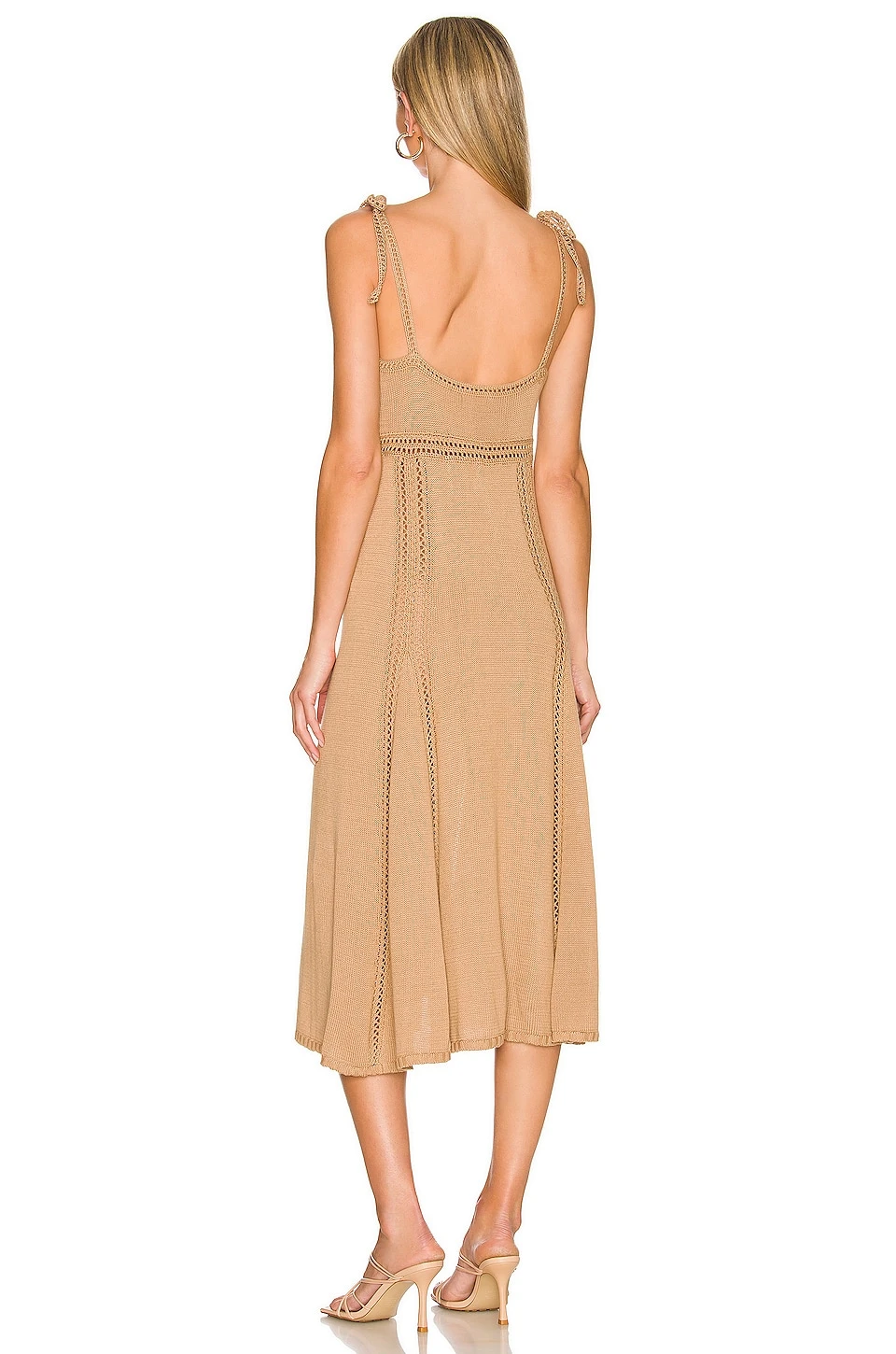 ROBE ANNALISE Camel 3 ROBE ANNALISE Camel – Image 3