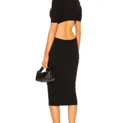 ROBE CLEMENTINE Black -Ravis Mode Soldes Boutique LPAR WD639 V1 2