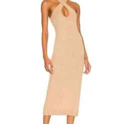 ROBE ALYSSA Tan -Ravis Mode Soldes Boutique LPAR WD646 V1 1